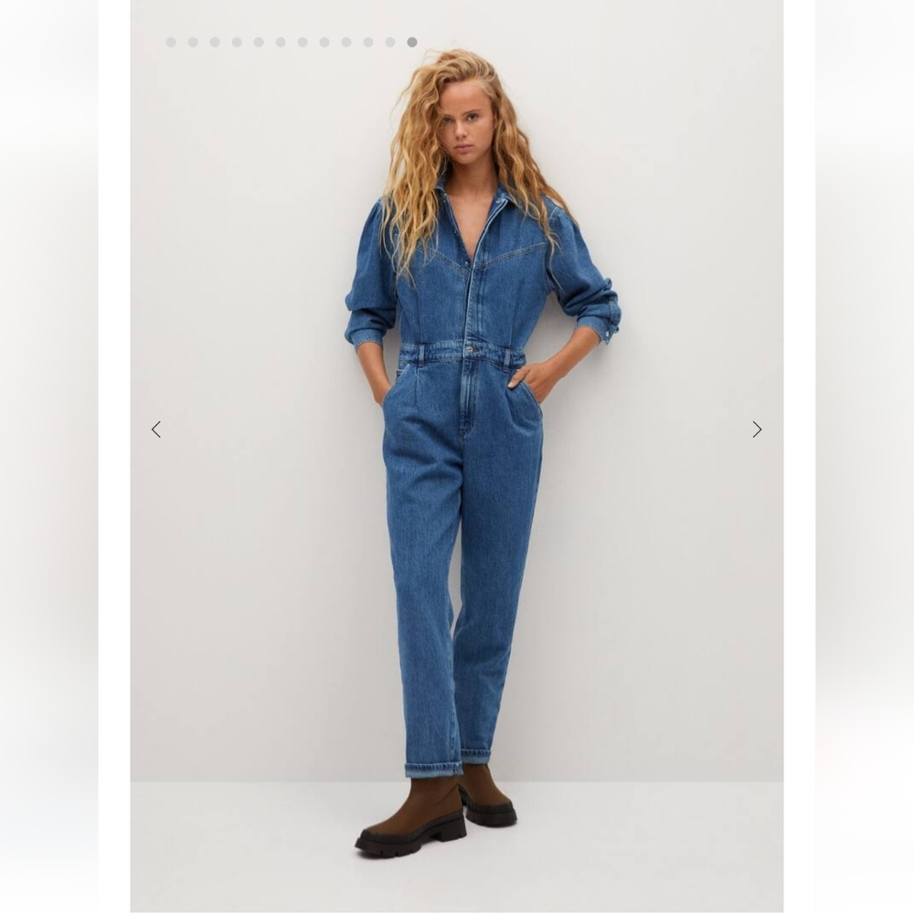 BNWT MANGO JEANS JUMPSUIT XS